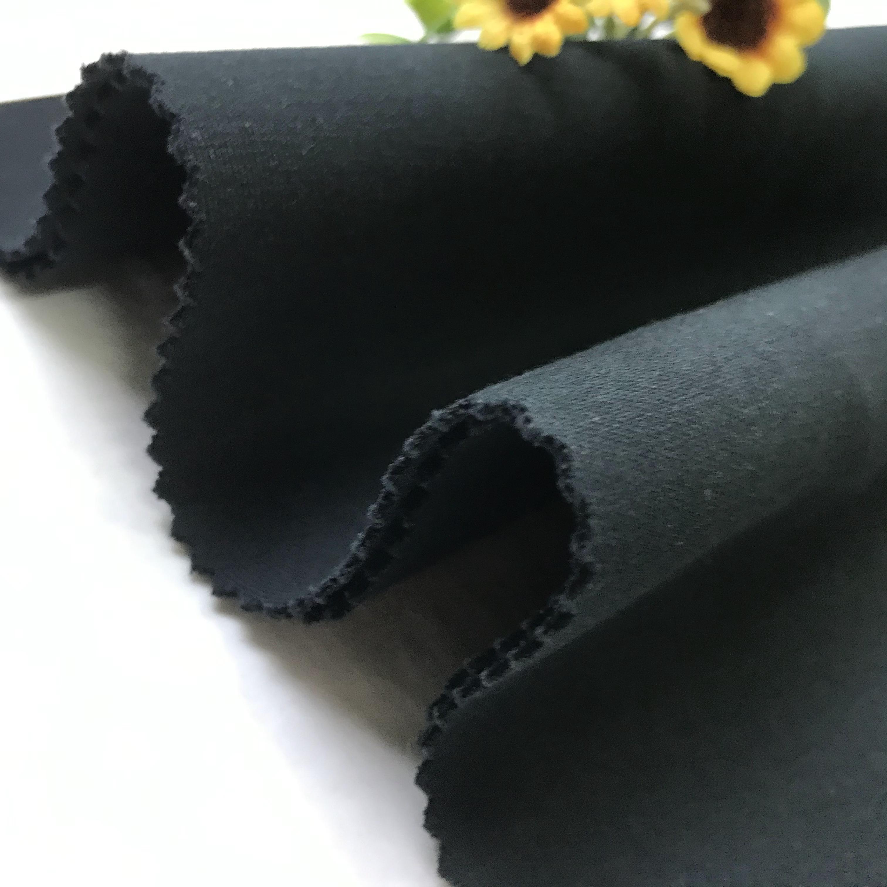 Breathable Cotton Polyester Scuba Knitting Interlock Fabric