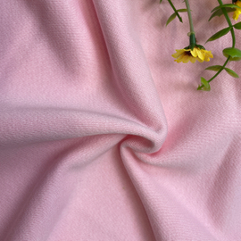 French Terry Knitted Fabric Polyester Cotton Blend