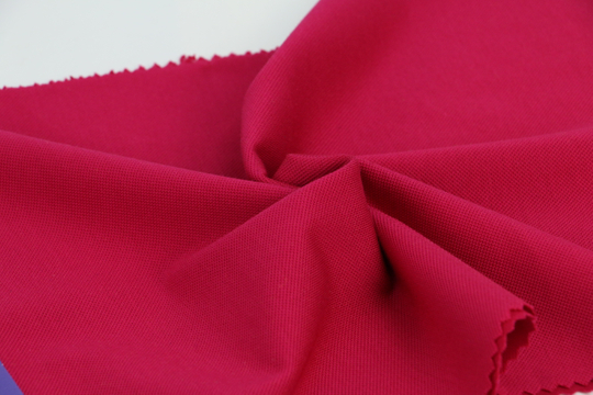 cotton polyester mercerizing pique fabric