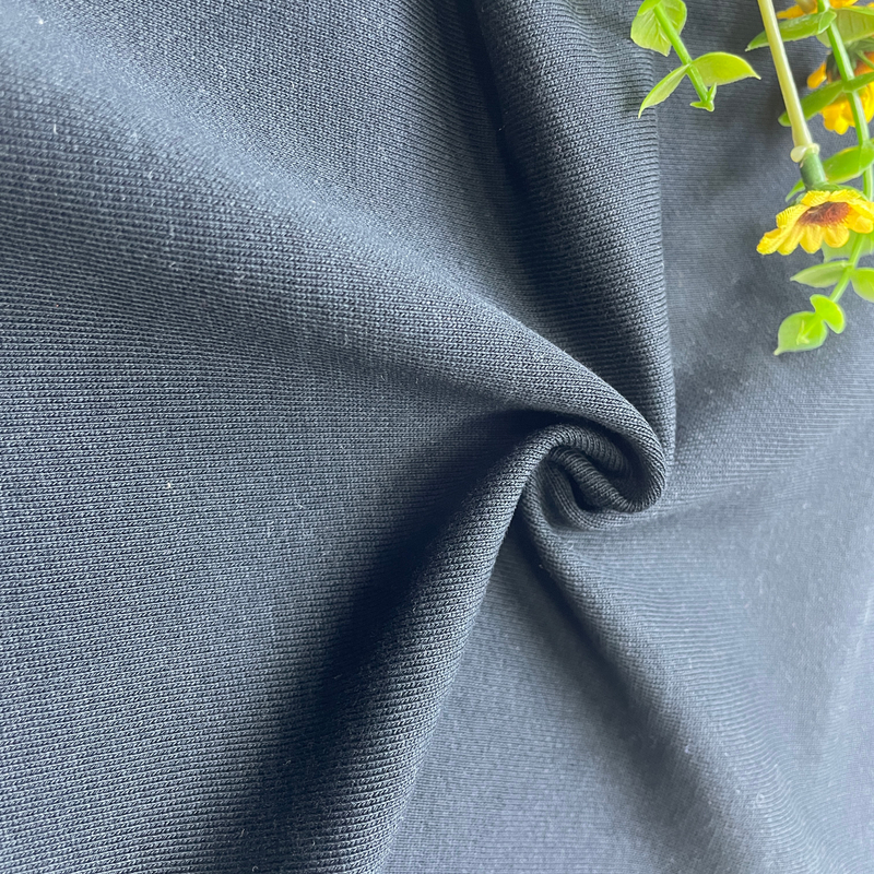 Cotton polyester blend french terry fabric for hoodies