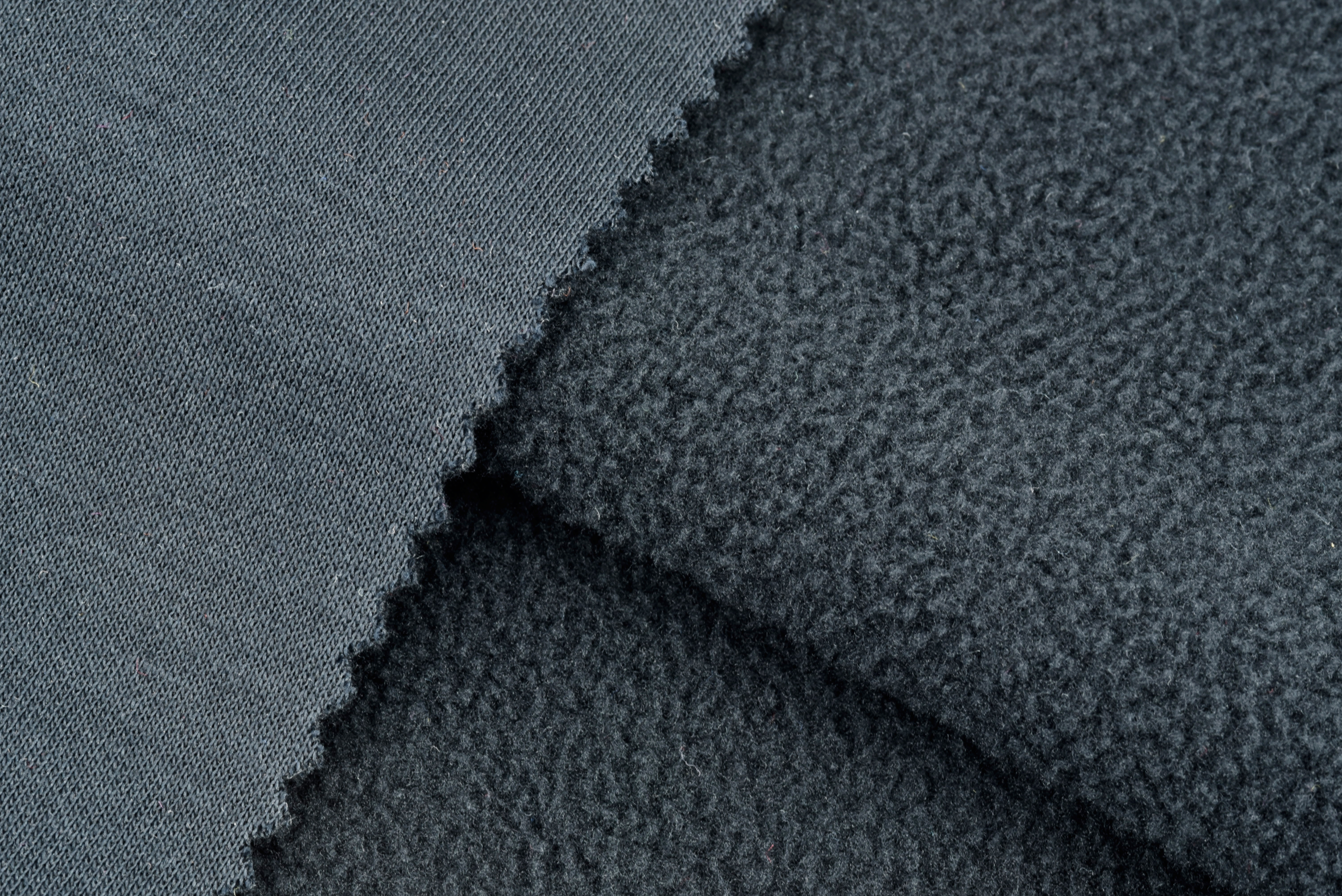 cotton polyester polar fleece 