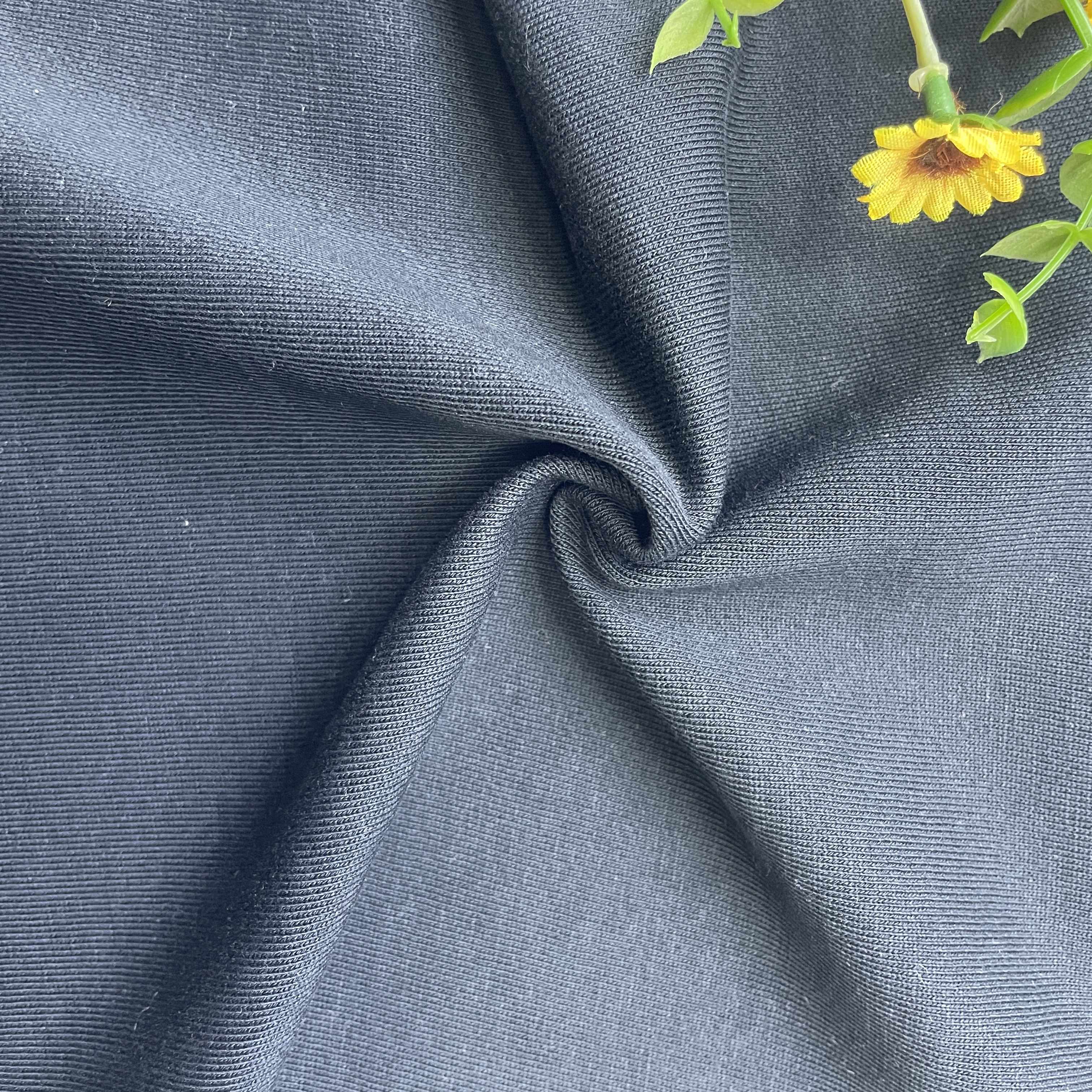 Cotton polyester blend french terry fabric for hoodies