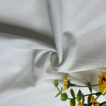 Pique Knitted Fabric Cotton Polyester Stretch Polo Fabric