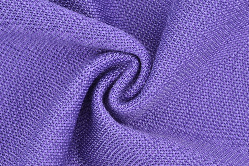 cotton and polyester pique fabric