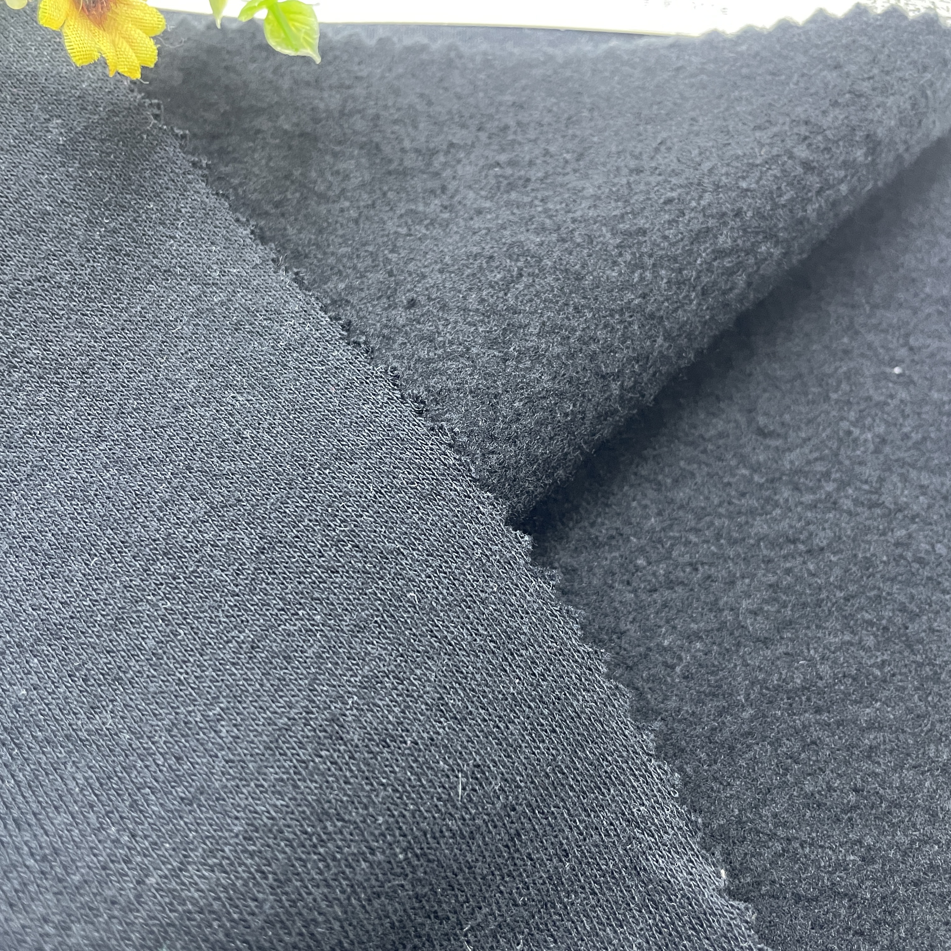 Brushed French Terry fleece Knitted Fabric for Hoodies Sweatshirt