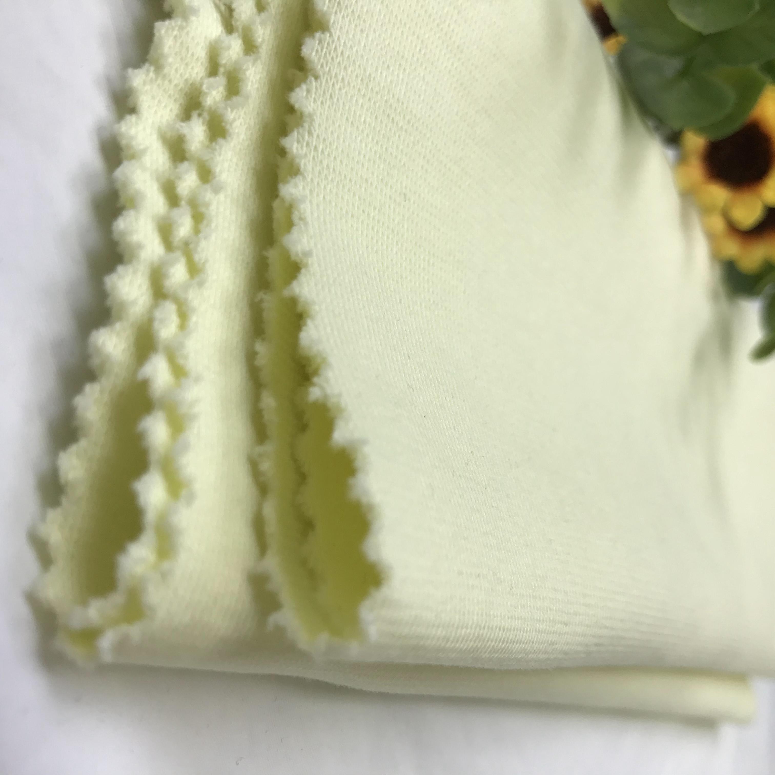 Cotton Stretch 1*1 Knitted Rib Fabric